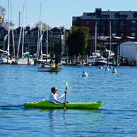 kayaking